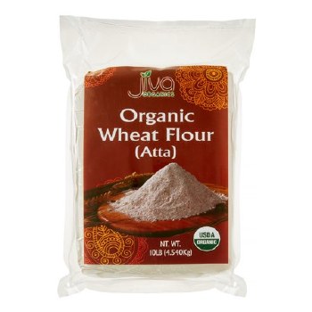 JIVA ORGANIC WHEAT FLOUR 10 LB