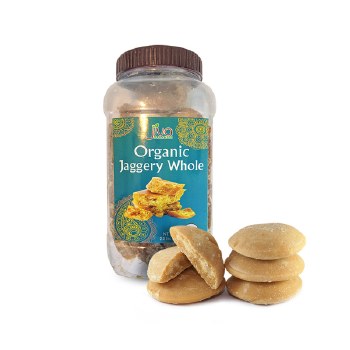 JIVA ORGANIC JAGGERY WHOLE 1 KG
