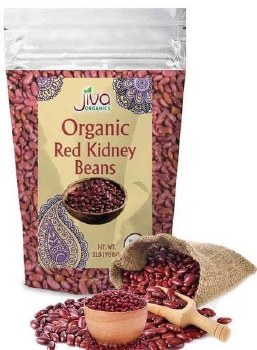 JIVA ORGANICLIGHT RED  KIDNEY BEANS 2 LB