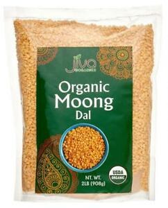 JIVA ORGANIC MOONG DAL 2 LB