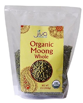 JIVA ORGANIC MOONG WHOLE 2 LB