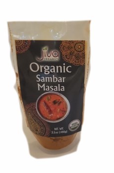 JIVA ORGANIC SAMBHAR POWDER 100GM