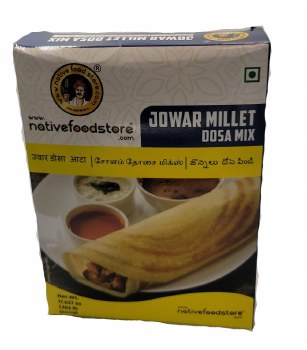 NATIVE FOOD STORE JOWAR MILLET DOSA MIX 500GM