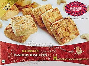 KARACHI BAKERY CASHEW BISCUITS 454 GM