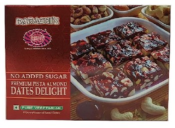 KARACHI'S NO ADDED SUGAR DATES DELIGHT NET WT 200 GM