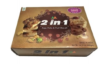 KARACHI KAJU PISTA FRUIT BISCUITS 14.11 OZ (400 GM)