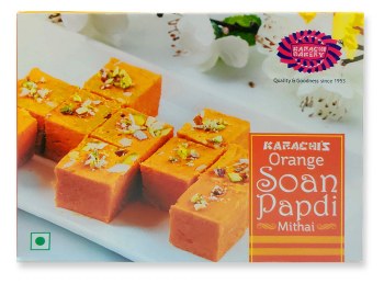 KARACHI ORANGE SOAN PAPDI 200GM