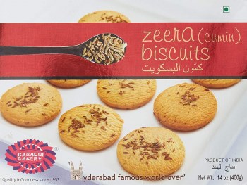 KARACHI BAKERY ZEERA BISCUITS 400 GM