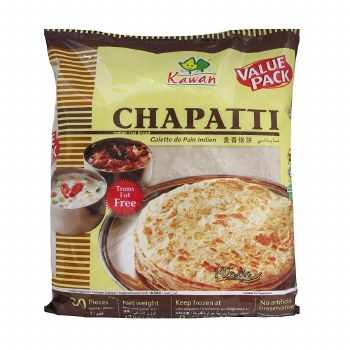 Kawan Oat Chapati Bulk 24pcs