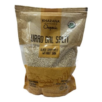 KHAZANA ORGANIC URAD DAL 2LB