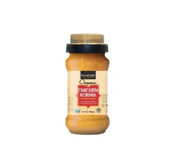 KHAZANA ORGANIC CHICKEN KORMA SIMMER SAUCE 12.7OZ