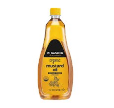 KHAZANA ORGANIC MUSTARD OIL 1LT