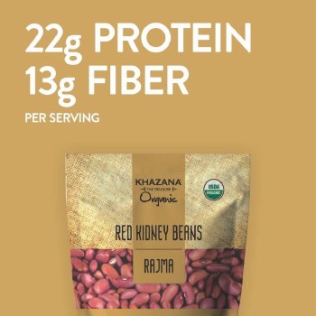 KHAZANA ORGANIC RED KIDNEY BEANS 4LB