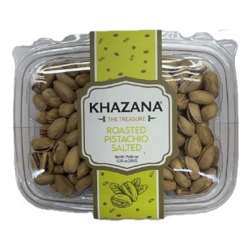 KHAZANA ROASTED PISTACHIO SALTED 350GM