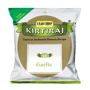 KIRTIRAJ URAD CRISPS GARLIC PAPAD 200 GM