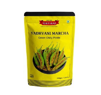 KIRTIRAJ VADHVANI MARCHA NET WT 200 GM