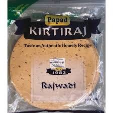 KIRTIRAJ URAD CRISPS RAJWADI PAPAD 200 GM
