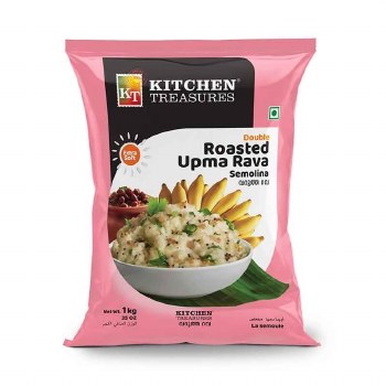 KITCHEN TREASURES DOUBLE ROASTED UPMA RAVA 1KG