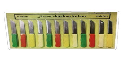 Fixwell Knife 12pc Pack - Subhlaxmi Grocers