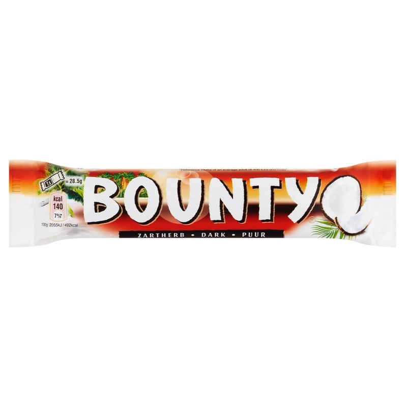 Bounty - Barre de chocolat noix de coco - Génération Souvenirs