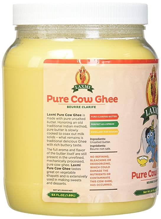 LAXMI BUTTER GHEE 54.1OZ - Subhlaxmi Grocers