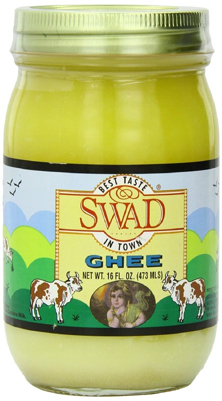 SWAD BUTTER GHEE(CLARIFIED BUTTER) 1 LB/ 16 OZ - Subhlaxmi Grocers