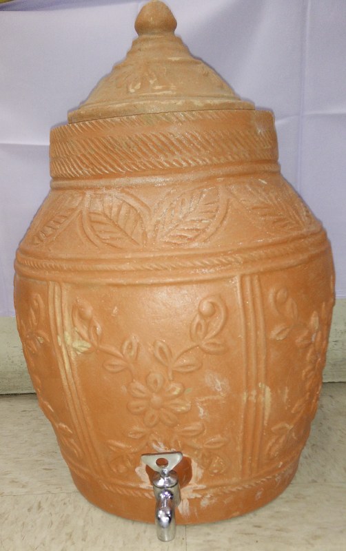 indian clay water pots