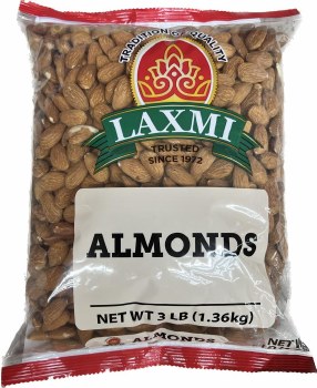 Laxmi Almonds 3lb