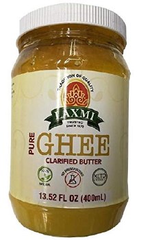 LAXMI PURE GHEE CLARIFIED BUTTER 14 FL OZ