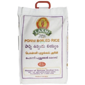 LAXMI PONNI BOILED RICE 20LB