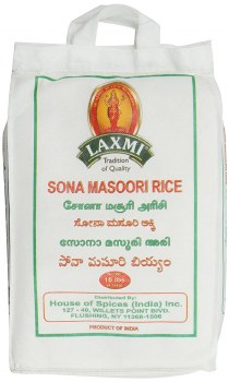 LAXMI SONA MASOORI RICE 10LB
