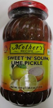 MOTHER'S RECIPE SWEET & SOUR LIME PICKLE 575 GM