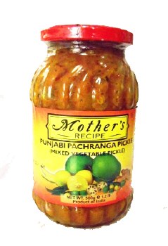 MOTHER'S RECIPE PUNJABI PACHRANGA PICKLE 500 G