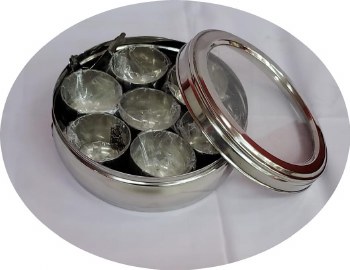 Steel Masala Dabba 12