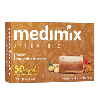 MEDIMIX AYURVEDIC VETIVER SOAP 125GM