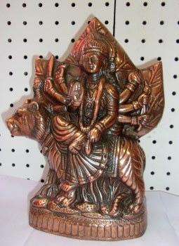 BRASS DURGA MATA