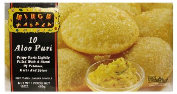 MIRCH MASALA Frozen ALOO PURI 14 OZ