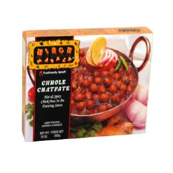 MIRCH MASALA FROZEN CHOLE CHATPATE 10OZ