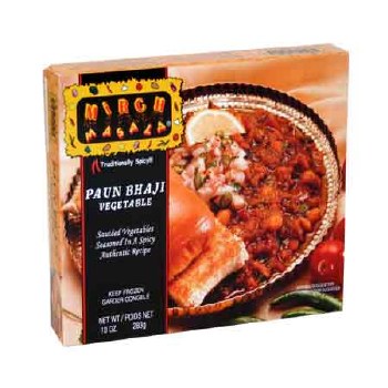 MIRCH MASALA FROZEN PAUN BHAJI VEG 10OZ