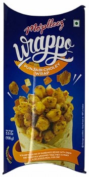 MOPLLEEZ PUNJABI CHOLEY WRAP 5.5 OZ