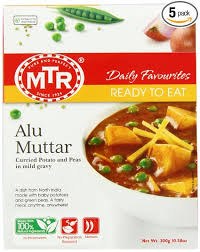 MTR READY TO EAT ALU MUTTER 300GM
