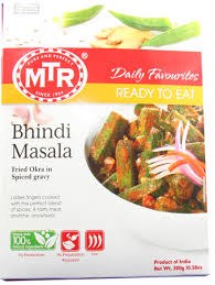 MTR READY TO EAT BHINDI MASALA 300G