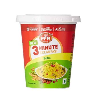 MTR 3 MIN BREAKFAST CUPPA POHA MIX 80 GM