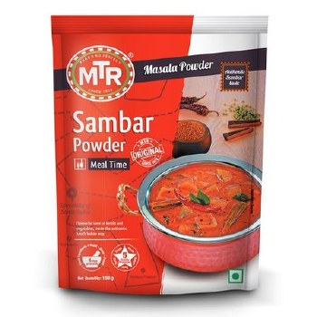 MTR SPICY SAMBAR CURRY POWDER 100GM