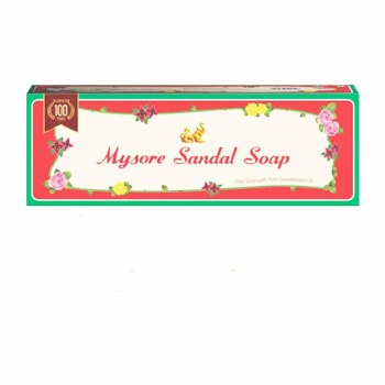 MYSORE SANDAL SOAP  3PCX 125 GM