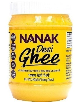 NANAK PURE DESI GHEE CLARIFIED BUTTER 28 FL OZ
