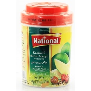 NATIONAL KASUNDI PEELED MANGO PICKLE 1 KG
