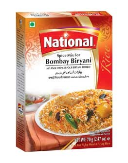 NATIONAL MASALA BOMBAY BIRIYANI 140 GM