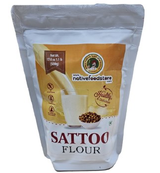 NATIVE FOOD STORE SATTOO FLOUR 500 GM