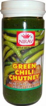 Nirav Green Chili Chutney 8oz